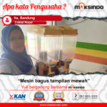 Coklat Royal : Bisnis Minuman Makin Lancar Dengan Mesin Juice Dispenser Maksindo