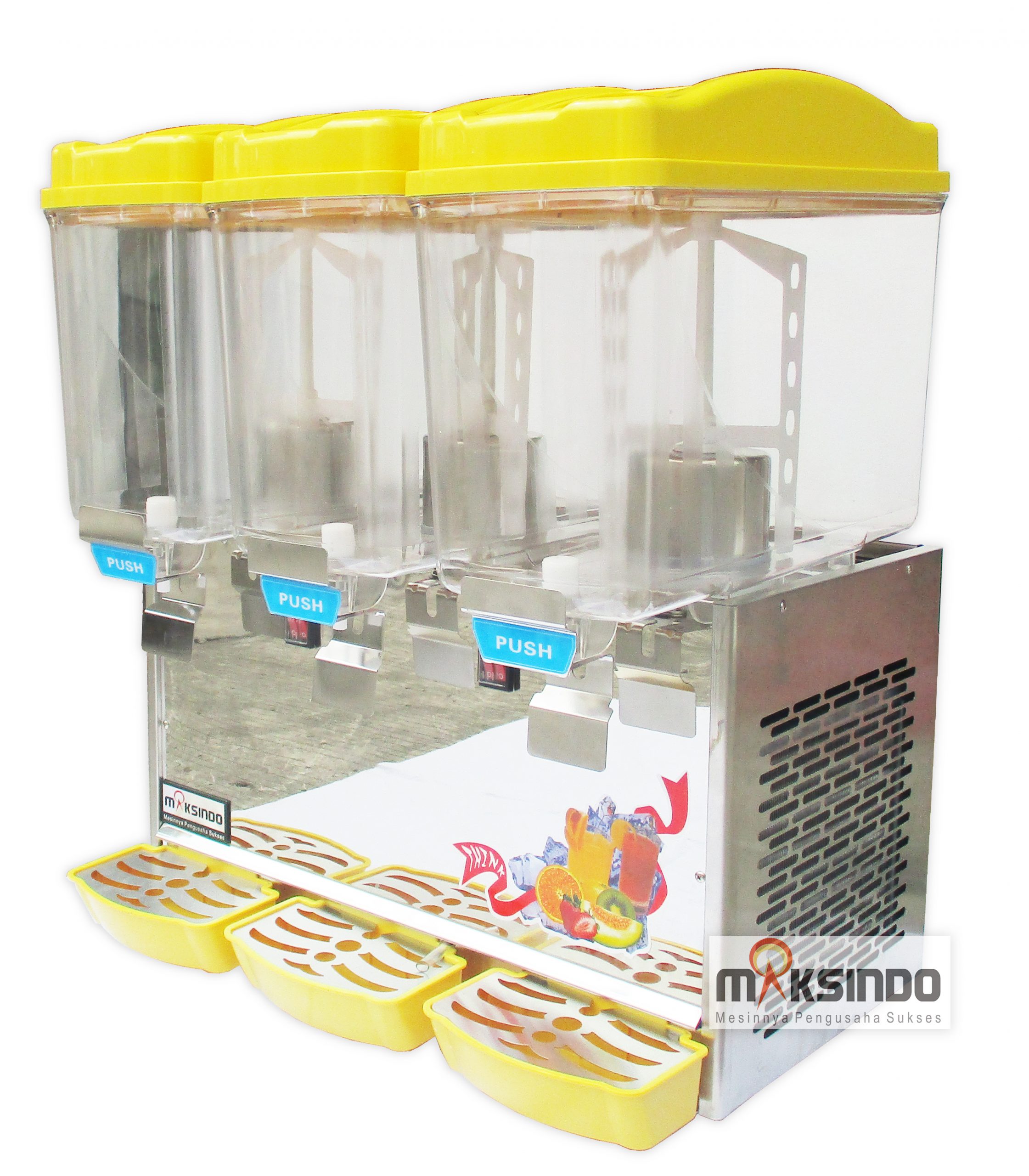 Jual Mesin Juice Dispenser 3 Tabung (17 Liter)-ADK-17×3 di Bali
