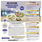 Training Cerdas Membuat Bakso Nusantara, Sabtu 14 Maret 2020