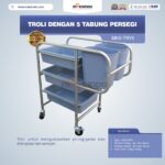 Jual Troli Dengan 5 Tabung Persegi MKS-TRY5 di Bali