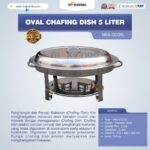 Jual Oval Chafing Dish 5 Liter di Bali