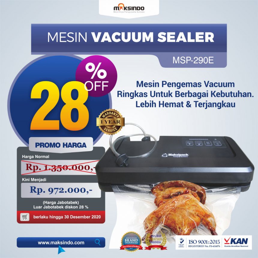 Mesin Mesin Vacuum Sealer MSP-290E di Bali