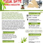Training Usaha Tusuk Sate, 21 Oktober 2017