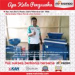 Pakan Ternak Untuk Sekolah : Usaha Produksi Saya Lebih Cepat dengan Mesin Mixer Pelet Maksindo