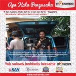 Mitra Piknik dan Ice Cream Yustanto : Produksi Es Krim Makin Cepat Sehingga Konsumen Tak Perlu Antri Panjang