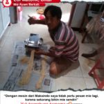 Mie Ayam Berkah : Produksi Usaha Mie Ayam Saya Makin Cepat Dengan Mesin Cetak Mie Maksindo
