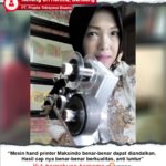 PT Prapta Tekayasa Buana : Usaha Yang Saya Didirikan Bisa Lebih Berkualitas dengan Mesin Hand Printer Maksindo