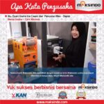 Cafe Medsos : Usaha Saya Dapat Di Terima Di Masyarakat Dengan Es Krim Maksindo