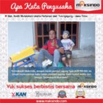 Bpk. Andik Mutatohirin : Puas dengan Mesin Pemipil Jagung Maksindo