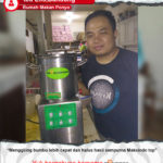 Rumah Makan Ponyo : Dengan Mesin Universal Fritter Maksindo Menggiling Bumbu Lebih Halus dan Cepat