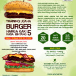 Training Usaha Burger, 10 Maret 2018