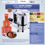 Jual Mesin Giling Bumbu (Universal Fritter) MKS VGC9 di Bali