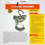 Jual Mesin Ice Crusher (MKS-22SS) di Bali Jual Mesin Ice Crusher (MKS-22SS) di Bali