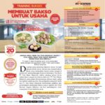 Training Sukses Membuat Bakso Untuk Usaha Sabtu, 28 Desember 2019