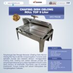 Jual Chafing Dish Oblong Roll Top – 9 Liter di Bali