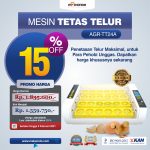Jual Mesin Penetas Telur AGR-TT24A di Bali