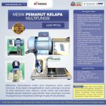 Jual Mesin Pemarut Kelapa Multifungsi AGR-PRT30 di Bali